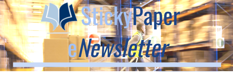 StickyPaper Company eNewsletter Header