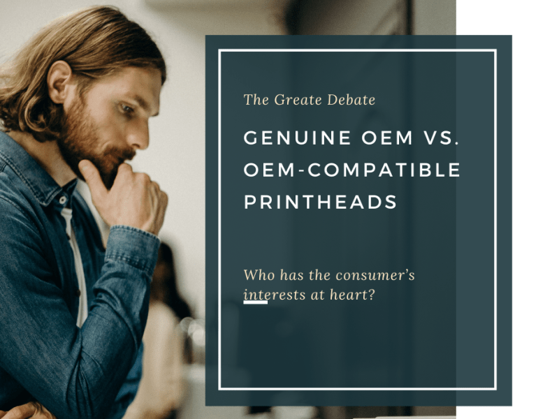 The Great Debate: Genuine OEM vs OEM-Compatible&nbsp;Printheads